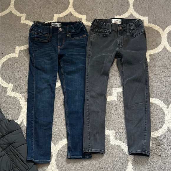 Abercrombie & Fitch Kids Jeans bundle - Dark Blue and Gray and vest - Picture 4 of 6